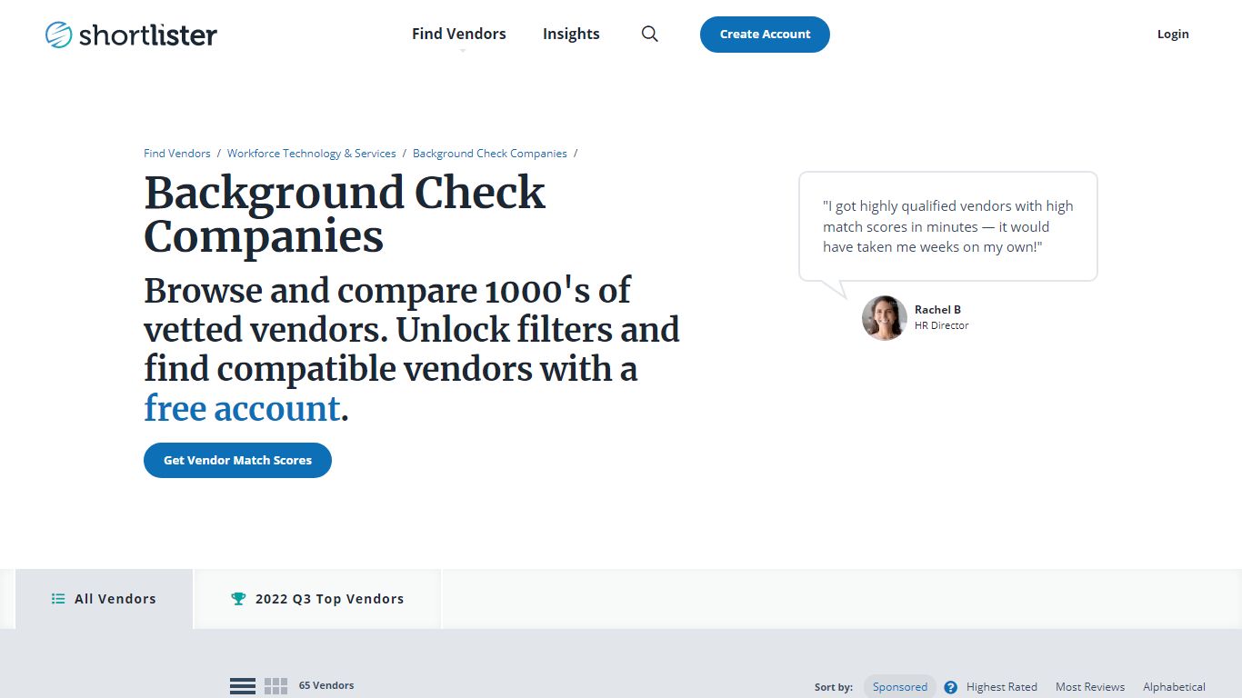 Best 5 Background Check Companies Q1 2022 | List of Top Employee ...